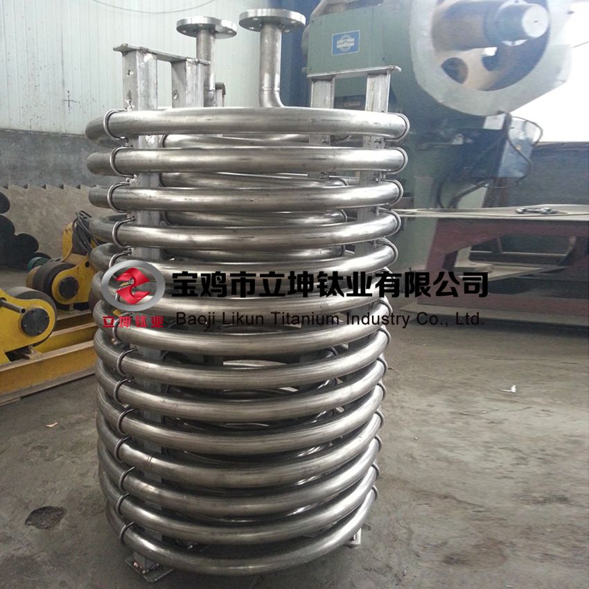 鈦管冷卻器 鈦盤管冷卻器 鈦列管冷卻器 鈦設(shè)備