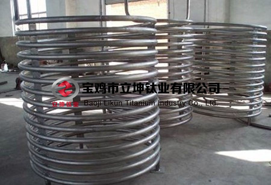 加熱冷卻用TA2鈦盤管