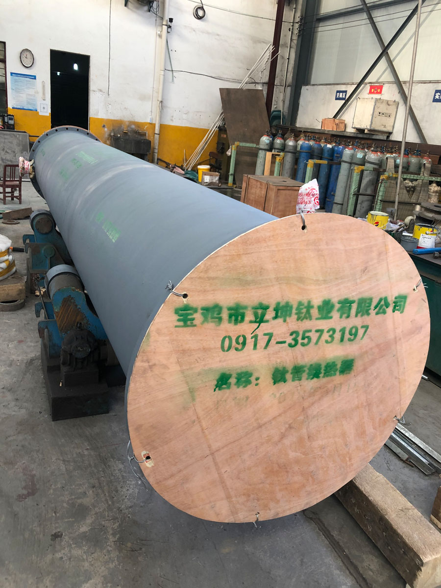 石油用鈦管換熱器